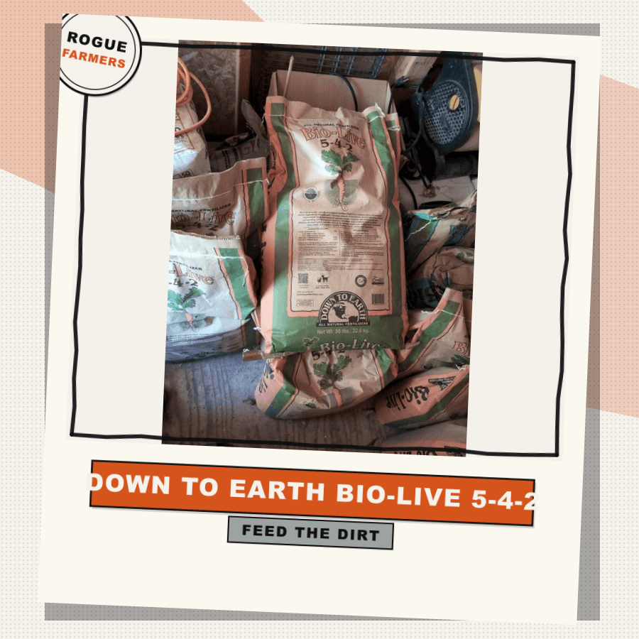 Down To Earth Bio-Live 5-4-2 Fertilizer