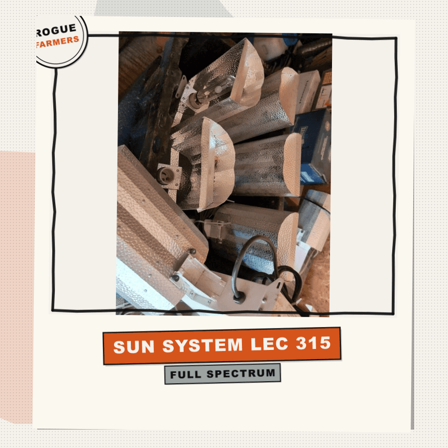 Sun System LEC 315 Commercial 200V-240V Fixture