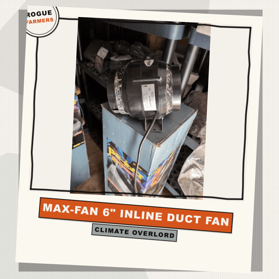 Max-Fan 6" Inline Duct Fan