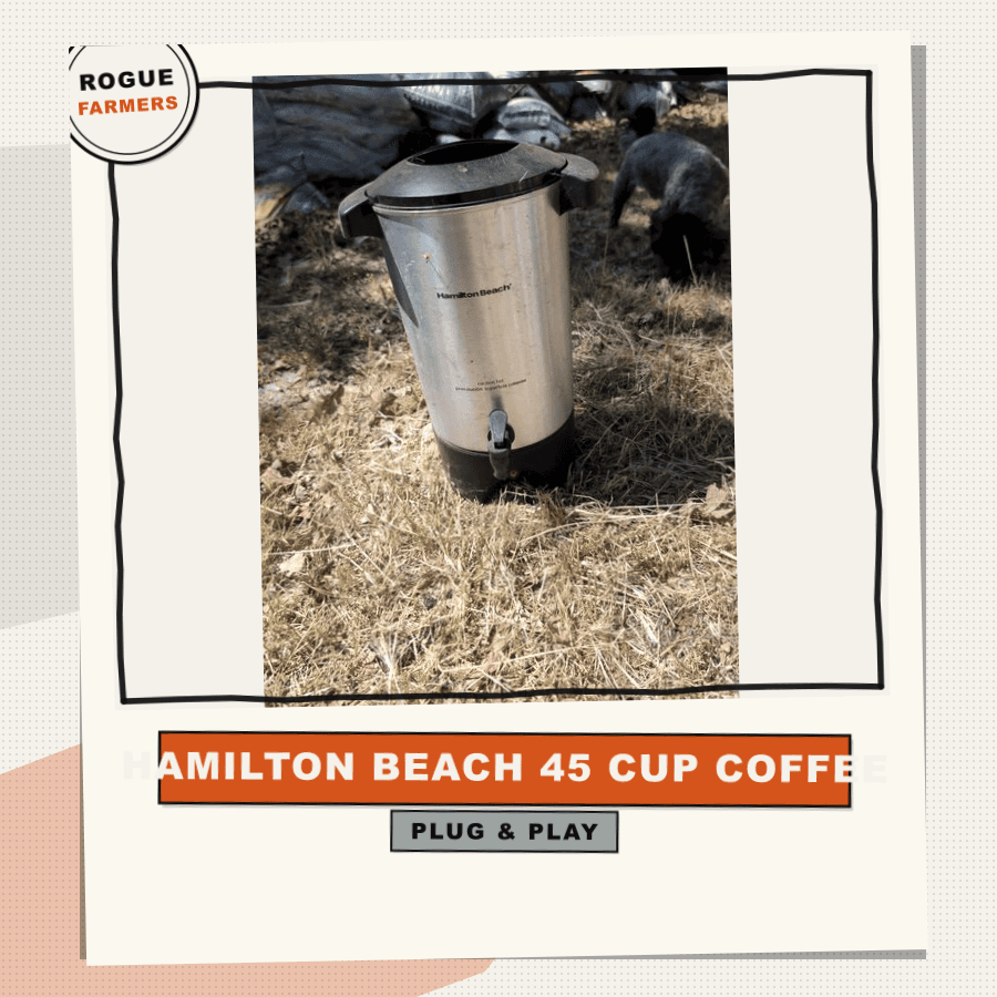 Hamilton Beach 45 Cup Coffee Urn