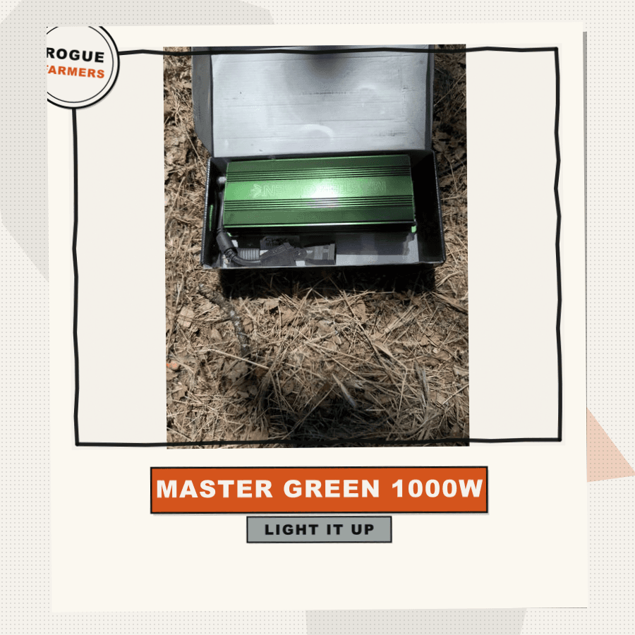 Master Green 1000W Electronic Ballast 120-240V