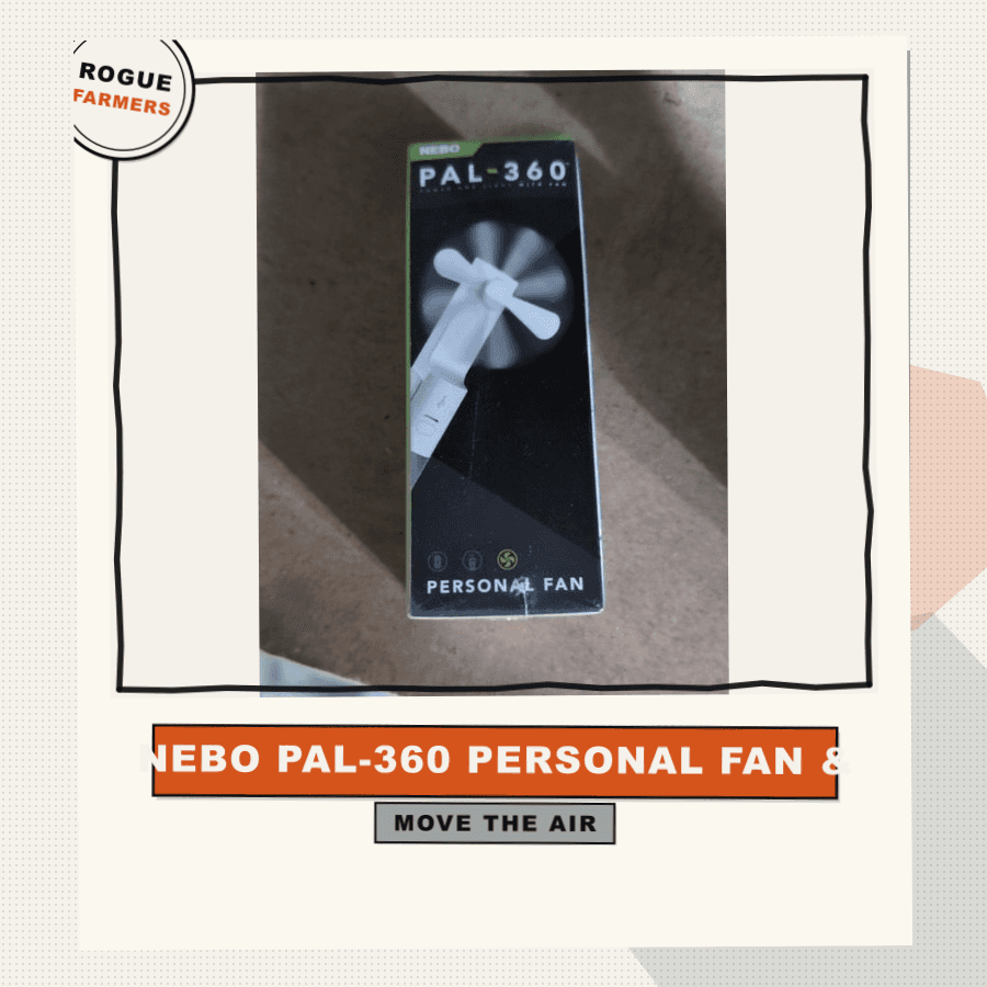 NEBO PAL-360 Personal Fan & Power Bank
