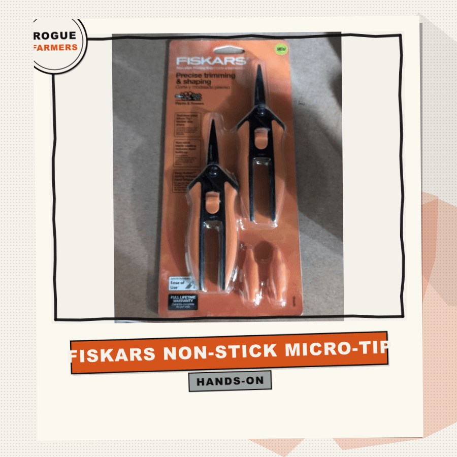 Fiskars Non-stick Micro-Tip Pruning Snips