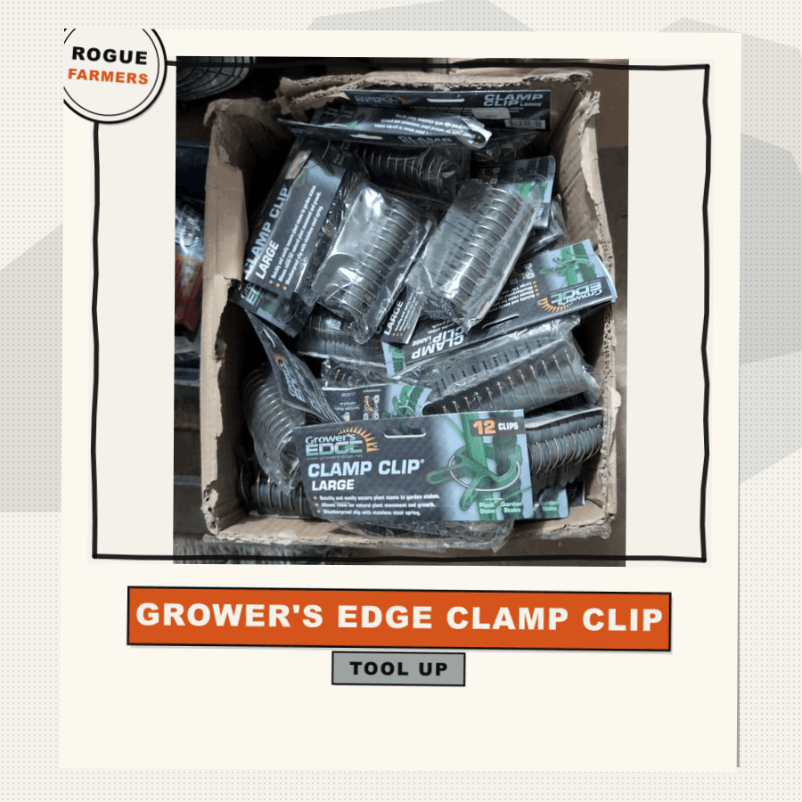 Grower's Edge Clamp Clip Large 12 Pack full case