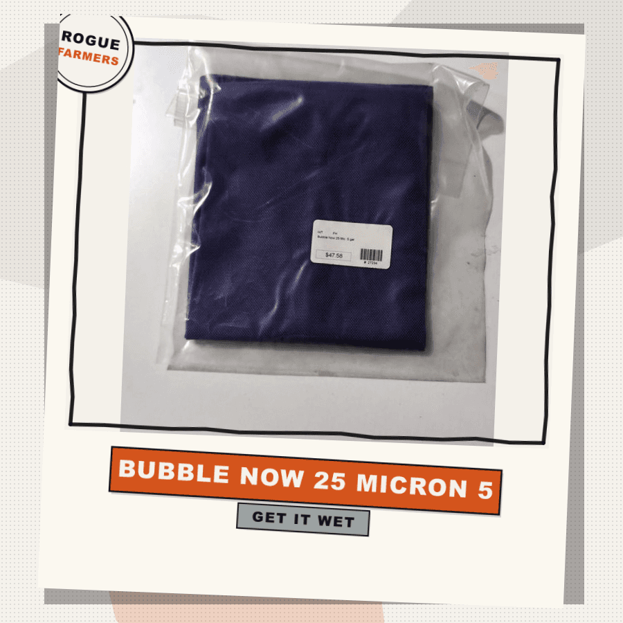 Bubble Now 25 Micron 5 Gallon Extraction Bag
