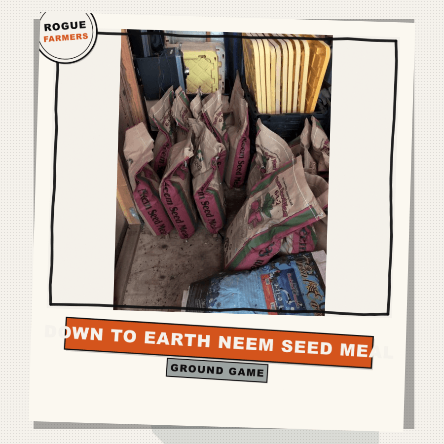 Down To Earth Neem Seed Meal 6-1-2, 40 lb
