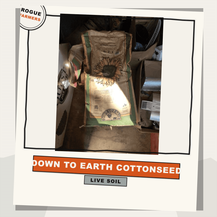 Down To Earth Cottonseed Meal 6-2-1 Fertilizer, 50 lb
