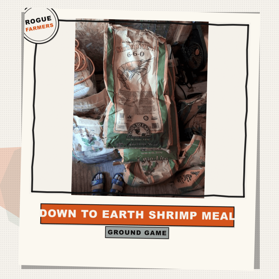 Down To Earth Shrimp Meal 6-6-0 Fertilizer