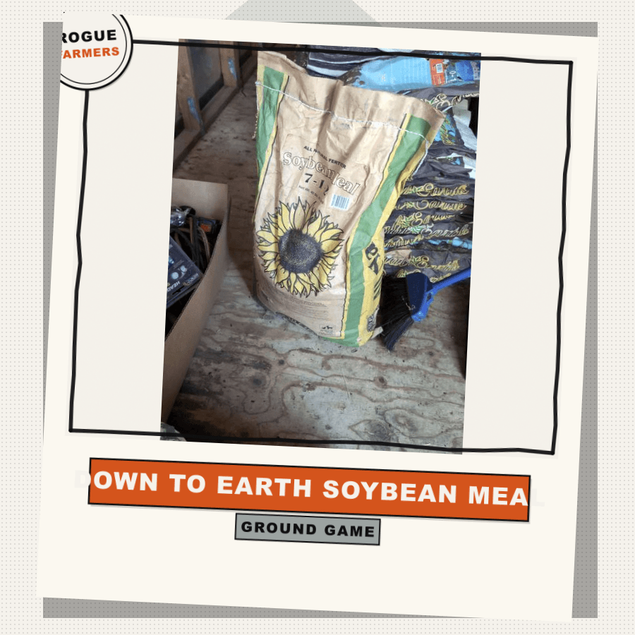 Down To Earth Soybean Meal 7-1-2 Fertilizer 40 lb Bag